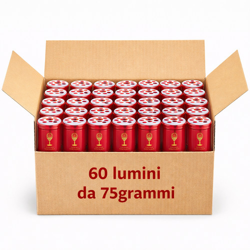 Pezzi lumini votivi 75gr - lumini,