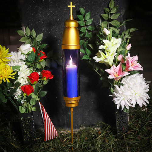 Portacandele luce cimitero