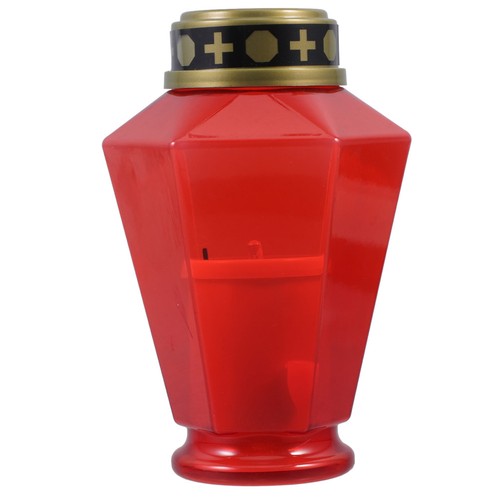 Candela led senza - senza, rossa