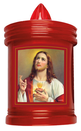 Candela luce sacro cuore - luce,