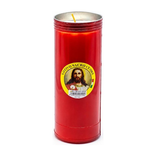 Lumini votivi rossi per