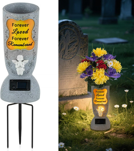 Vaso tomba cimitero solare - solare:, 1