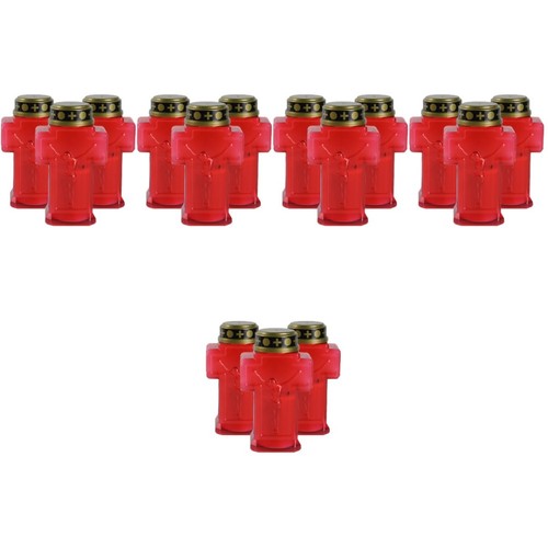 Candela senza fiamma rossa