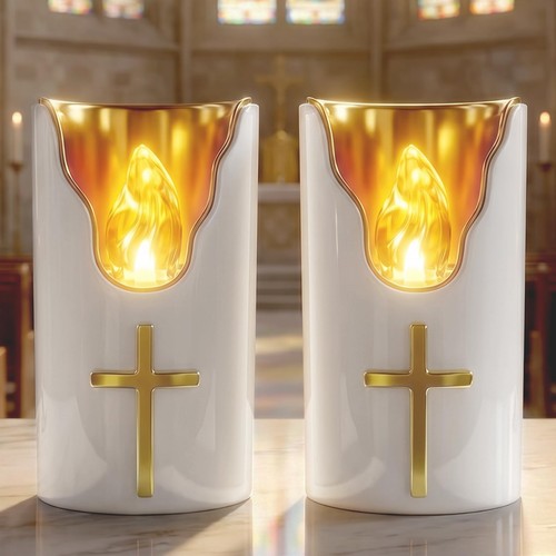 Pezzi candele led - 2,